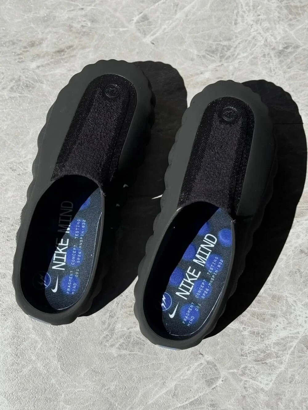 Nike Mind 001 Slide Black Fragment